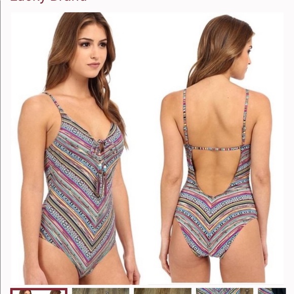 Lucky Brand Swim Lucky Brand Arabian Night One Piece Swimsuit